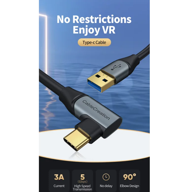 کابل 5 گیگ 5 متر cable creation usb — تصویر 1