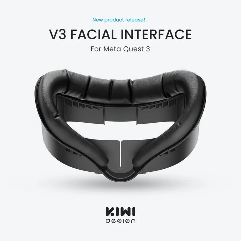 اینترفیس facial interface v3 kiwi  قاب جایگزین مناسب عینک واقعیت مجازی Meta quest 3 — تصویر 1