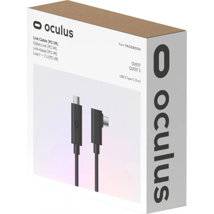 Meta link Oculus Link orginal کابل اورجینال meta quest  123 3s در حد نو — تصویر 1