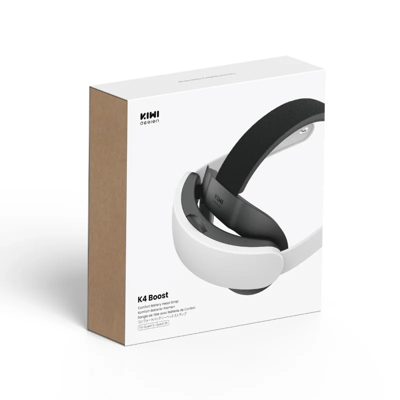 بند باتری‌دارk4 boost KIWI Design برای  Meta Quest 3 / Quest 3S strap with battery — تصویر 1