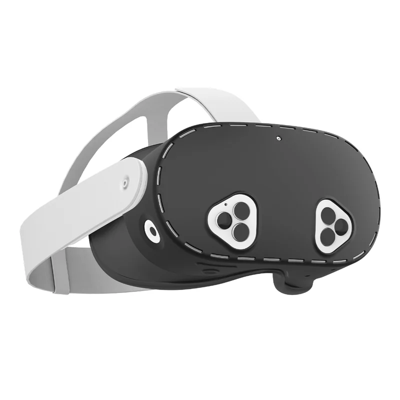 کاور محافظتی سیلیکونی عینک واقعیت مجازی Meta quest 3s vr oculus — تصویر 1