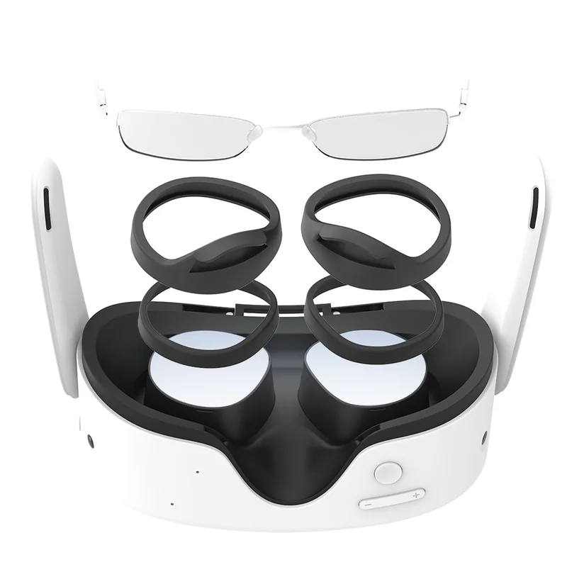 پد ضد نور سیلیکونی (Shading Pad) و فریم بدون لنز برای 1 2 3s rift 3s  Meta Quest — تصویر 1
