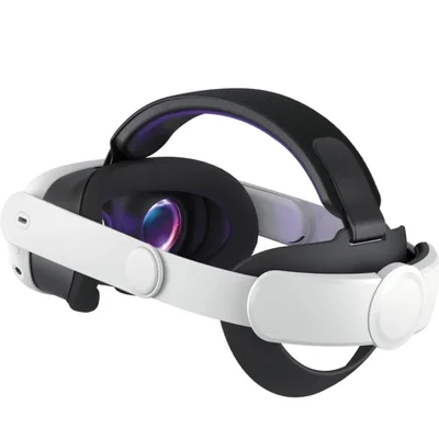 هدبند حرفه‌ای Wenlenie برای Meta Quest 3 / Quest 3S | پیچ تنظیم سریع (Dial) + بند بالایی پهن + کاهش فشار صورت