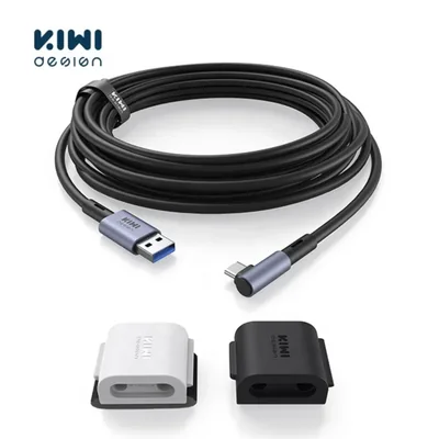 کابل 5متر 5گیگ kiwi desine cable vr Meta quest 1 2 3 3s  pico  واقعیت مجازی usb3