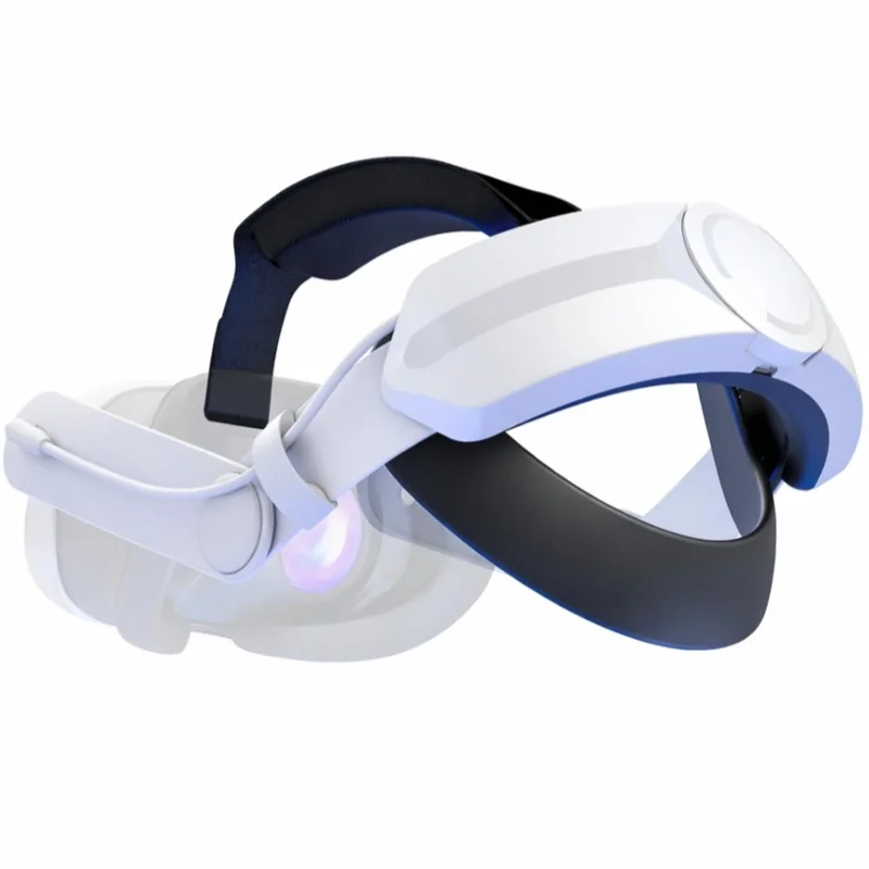 بند پشت سر strap مخصوص عینک واقعیت مجازی باطری دار  برگشتی امازون meta quest 3 v 3s aubika — تصویر 1